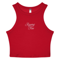 POPPING PUSS RACER TANK