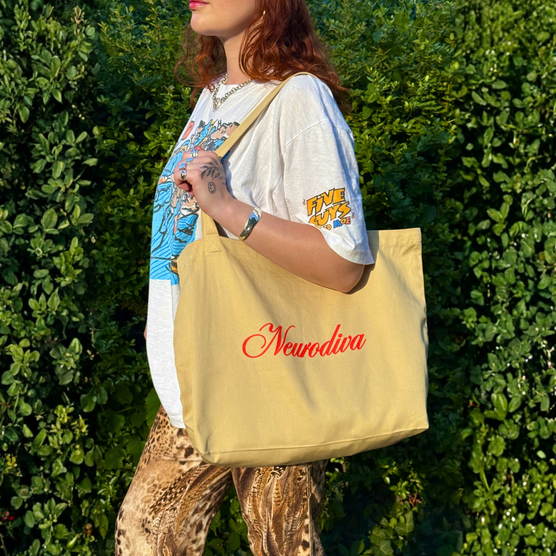 NEURODIVA LARGE TOTE BAG
