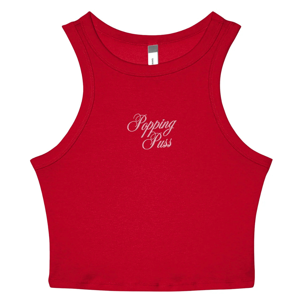 POPPING PUSS RACER TANK