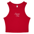 POPPING PUSS RACER TANK