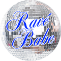 DISCO BALL RAVÉ BABE PIN BADGE