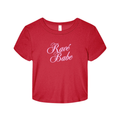 RED RAVÉ BABE BABY TEE