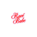 RED RAVÈ BABE STICKER