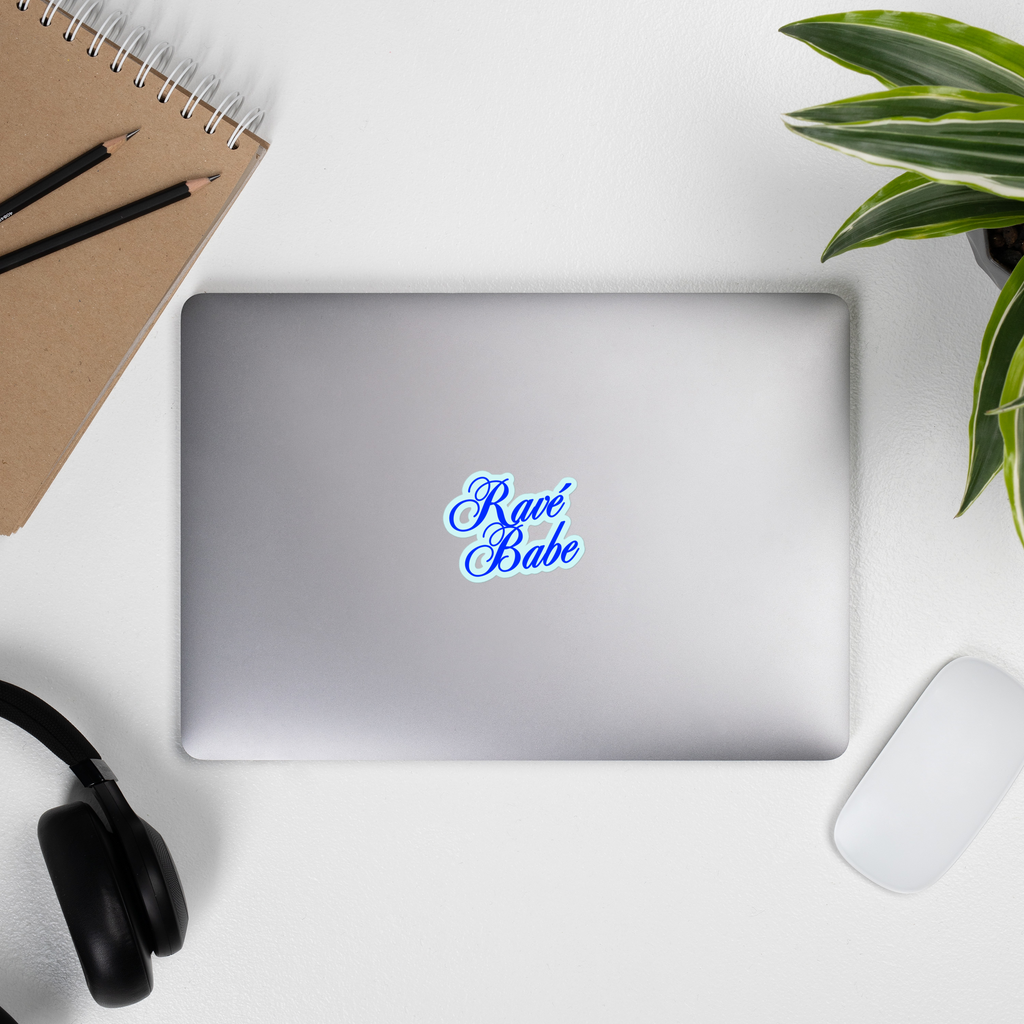 BLUE RAVÉ BABE STICKER
